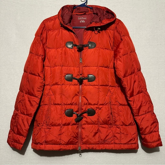 L.L. Bean Women's Puffer Coat with Toggles - size M - Picture 1 of 6